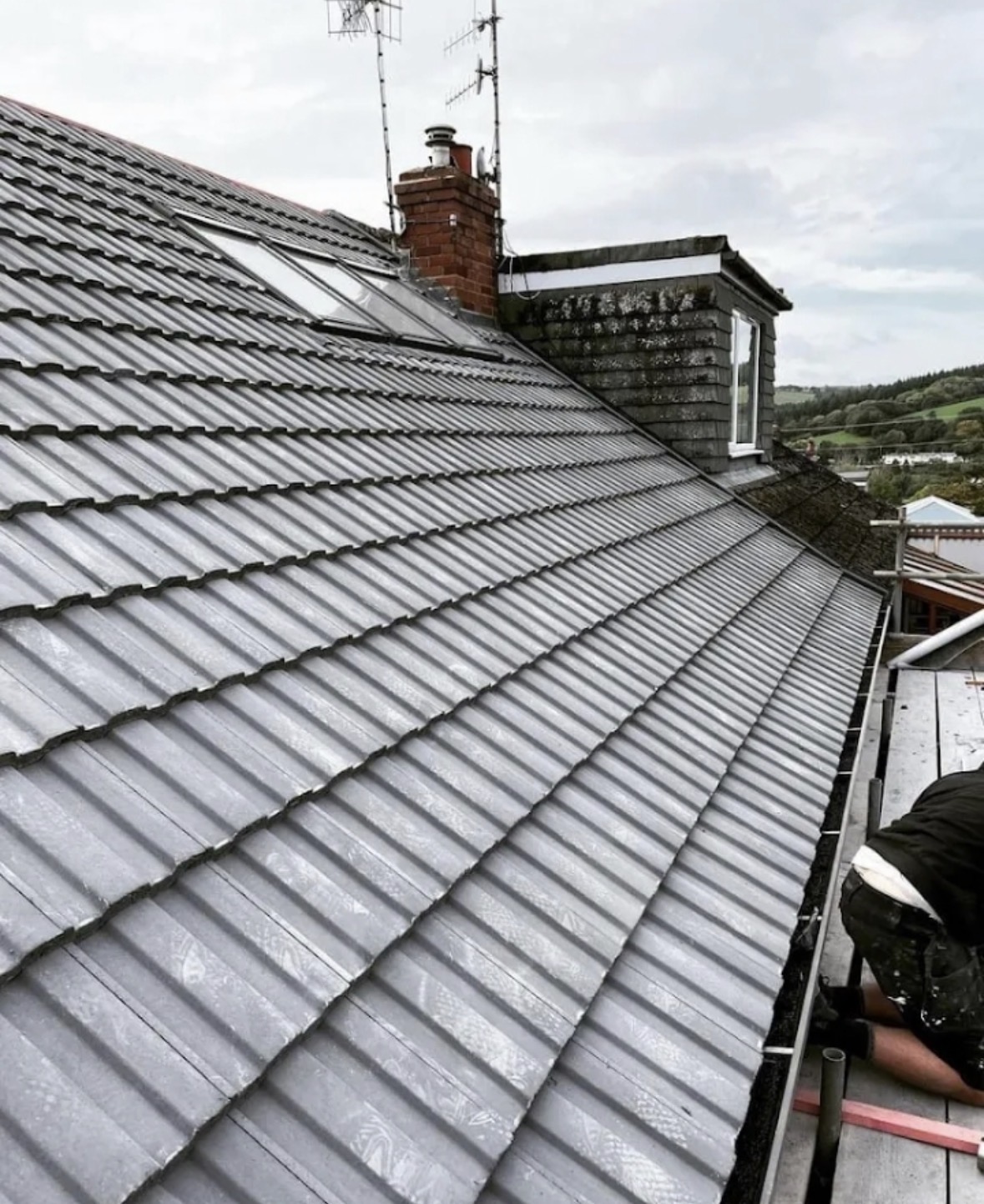 Concrete Tile Re-Roof